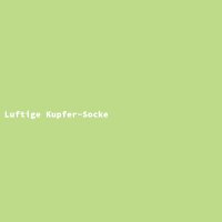 Luftige Kupfer-Socke