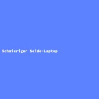 Schmieriger Seide-Laptop