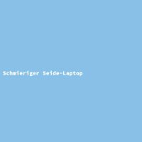 Schmieriger Seide-Laptop