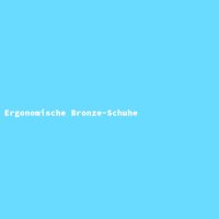 Ergonomische Bronze-Schuhe