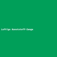Luftige Kunststoff-Zange