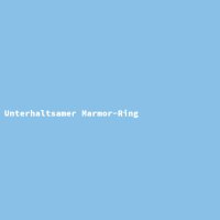 Unterhaltsamer Marmor-Ring