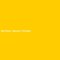 Weiches Wasser-Kissen