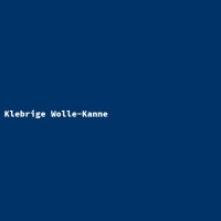 Klebrige Wolle-Kanne