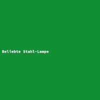 Beliebte Stahl-Lampe